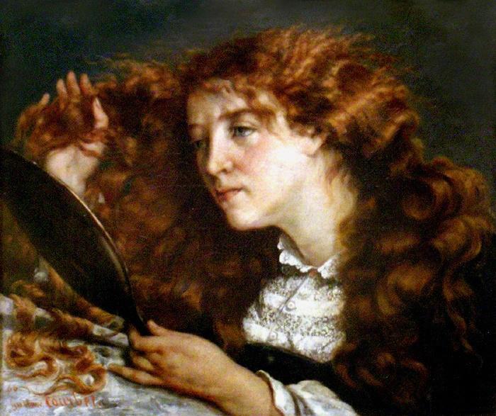 Gustave Courbet La belle Irlandaise (Portrait of Jo) oil painting picture